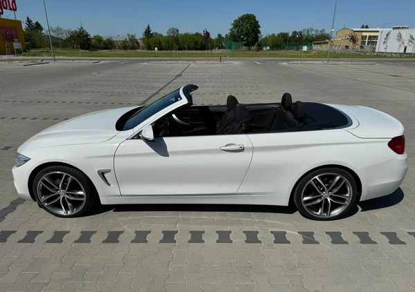 BMW Seria 4 cena 95000 przebieg: 152500, rok produkcji 2015 z Kleszczele małe 352